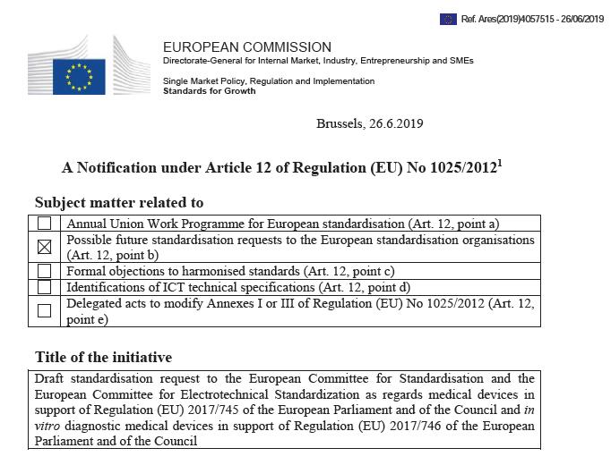 资料分享|欧盟法规-标准清单